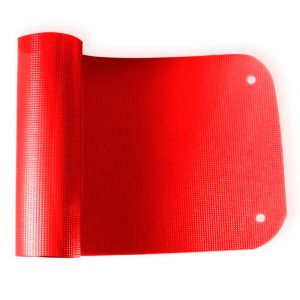 Colchoneta de alta densidad de 15mm de espesor en color rojo.
