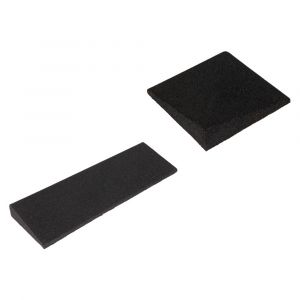Suelo rampa 40 mm de caucho negro antideslizante y de máxima durabilidad, para interior y exterior. 