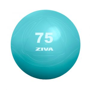 Fitball o balón suizo de 75 cm en color turquesa de ZIVA Chic.