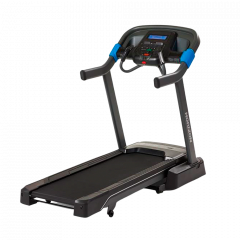Cinta de correr Horizon Treadmill 7.0AT para home con motor potente, amortiguación de respuesta variable, bluetooth, app para controlar tu entrenamiento y sistema plegable.